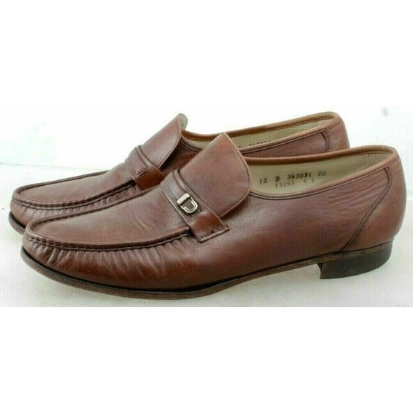 Florsheim Imperials Brown Monk Strap Loafers Men's US 12D - Picture 2 of 8